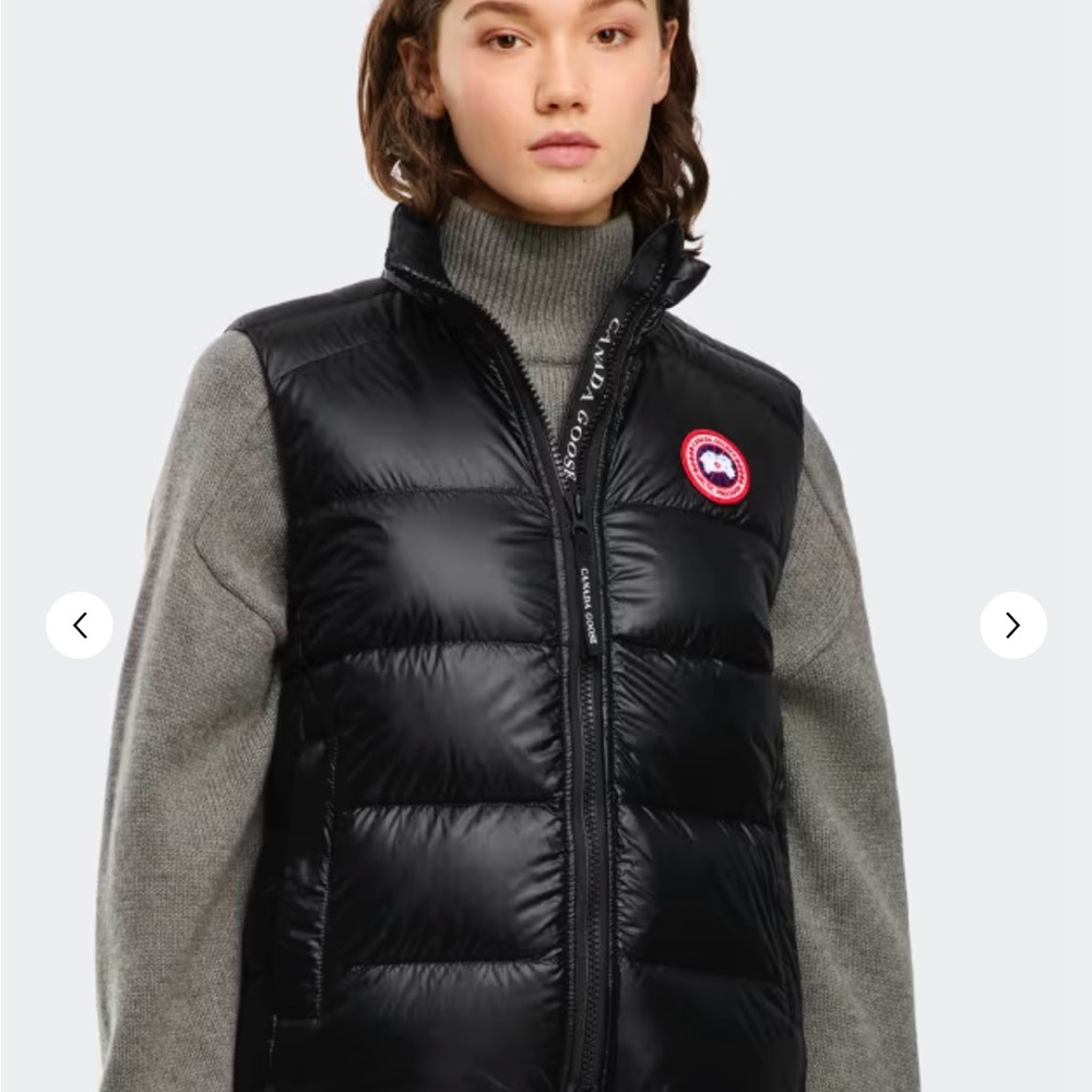 Canada Goose Black Quilted Vest